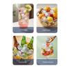 9-Compartment Covered Silicone Ice Cube Mold Dust-Proof Draining Design Ice Maker