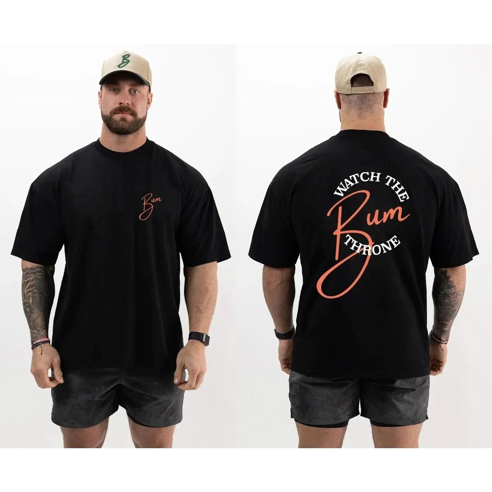 Oversized T Shirts CBUM Shirts Workout T-shirts Merch Camiseta Thavage Men Clothing Gym Cbum Fitness Polera Chris Bumstead Raw