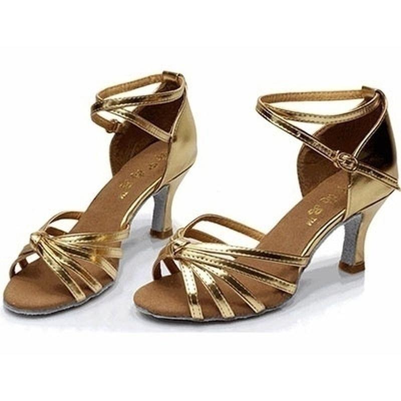 Модные женские туфли для бальных танцев, танго, латиноамериканские танцевальные туфли, туфли на среднем каблуке для вечеринок