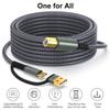 1м/2м/3,0м/5м USB Type C на USB B Кабель для передачи данных Простое подключение Принтеров Сканеров и Цифровых Пианино к Телефонам Планшетам
