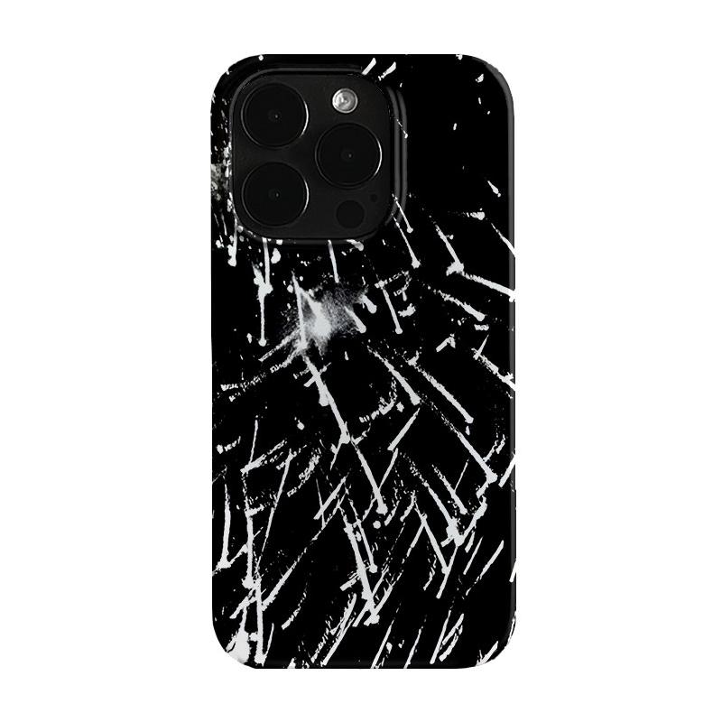 Модный Роскошный Чехол для Телефона с Рисунком Падающего Искусства для iPhone 17 Air 16 Pro Max 15 14 Plus 13 12 Mini 11 Pro Ударопрочный Силиконовый Задний Чехол