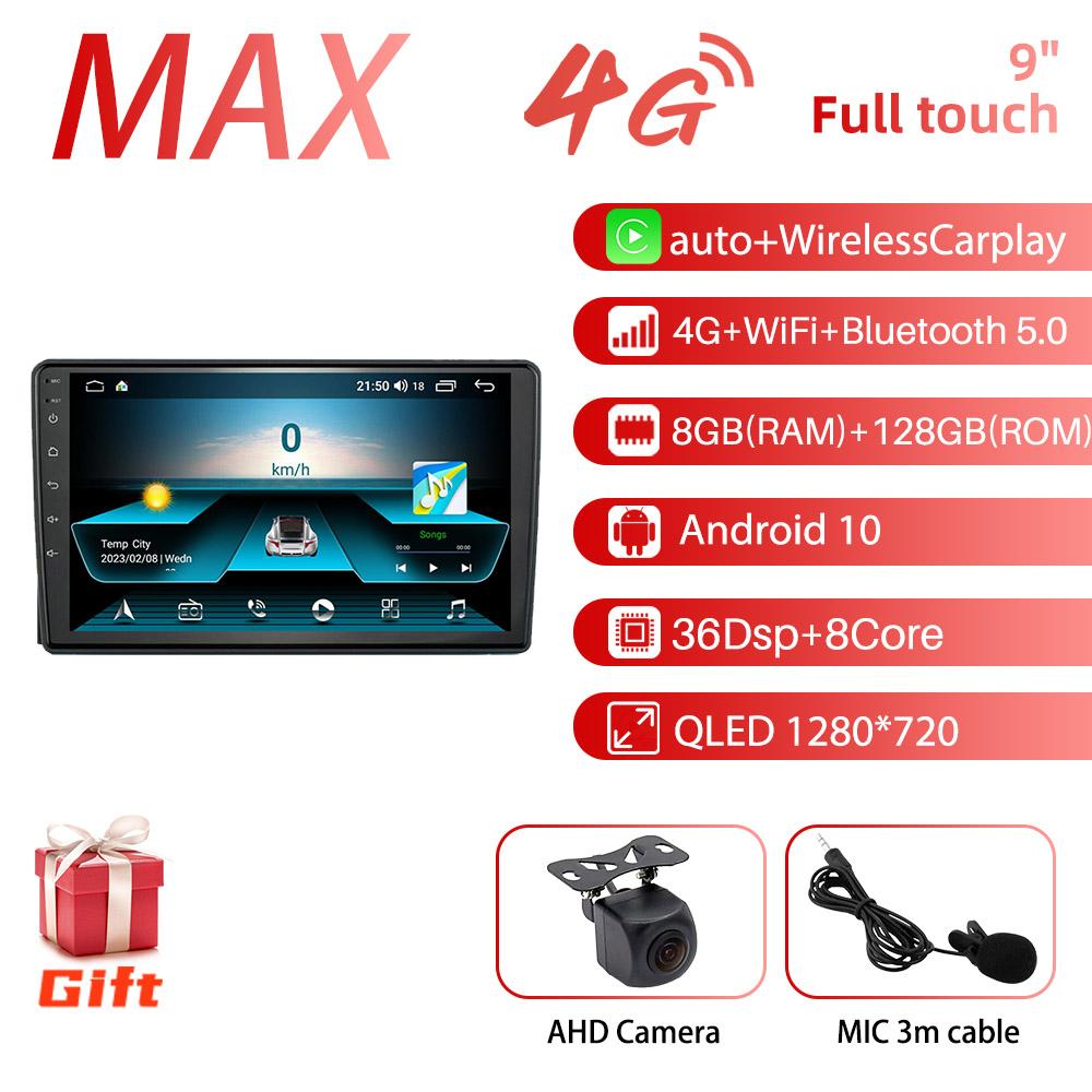 2 Din Android Radio Car GPS Navigation for Ford New Transit 2009-2019 Head Unit Autoradio Multimedia Player Stereo Audio Auto