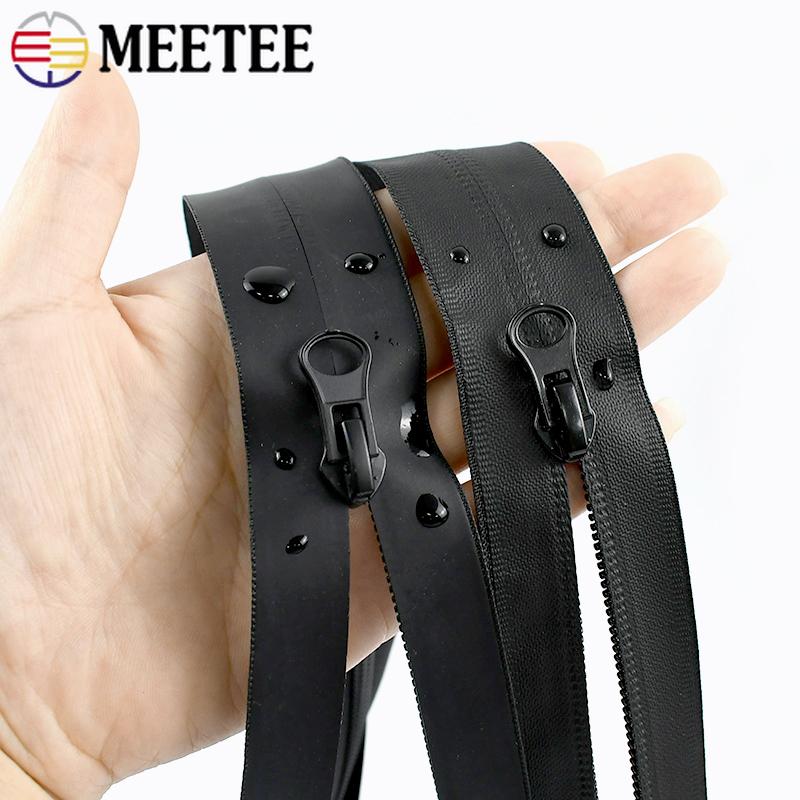 1/2/3/5 шт. 15-100 см нейлоновая водонепроницаемая молния открытая невидимая декоративная молния куртка сумка одежда реверсивные молнии DIY швейная фурнитура