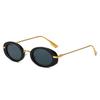 Retro Oval Sunglasses Trendy Fashion Summer Shades Stylish Small Frame Sunglasses  for Women & Men