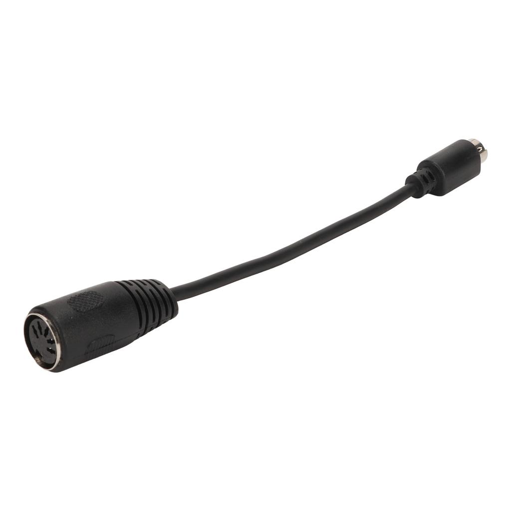 DIN 5 Pin Female To MIDI 6 Pin Male Cable Keyboard and Mouse Transfer Cable for PS2 5.9in