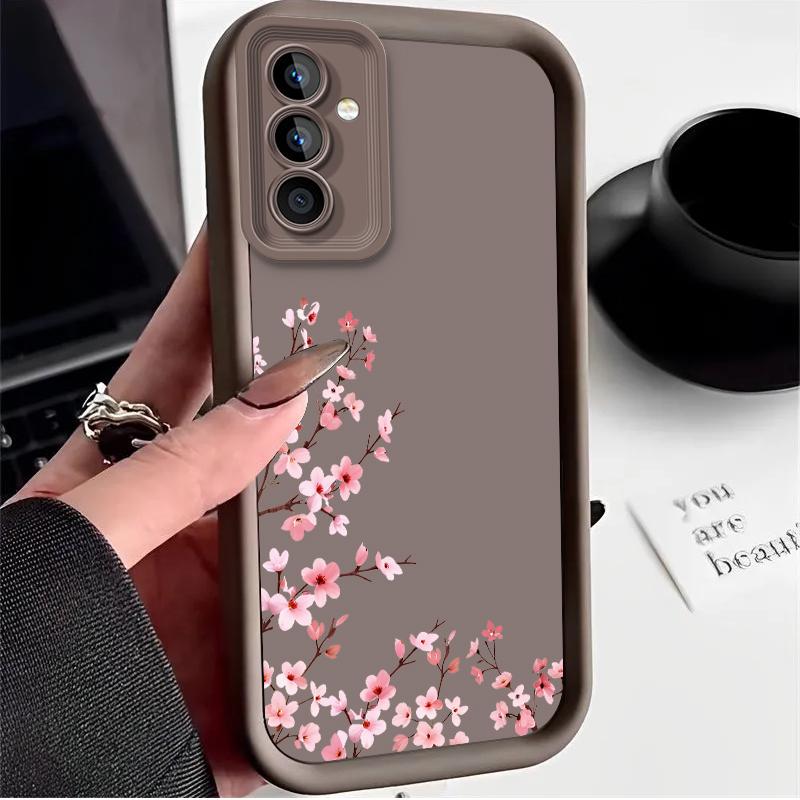 Чехол 'Цветение вишни' для Samsung Galaxy A53 A50 A50S A36 5G A35 A34 A33 A32 A30 A26 A24 A23 A22 A20 A16 A15 A14 A13 A12 4G