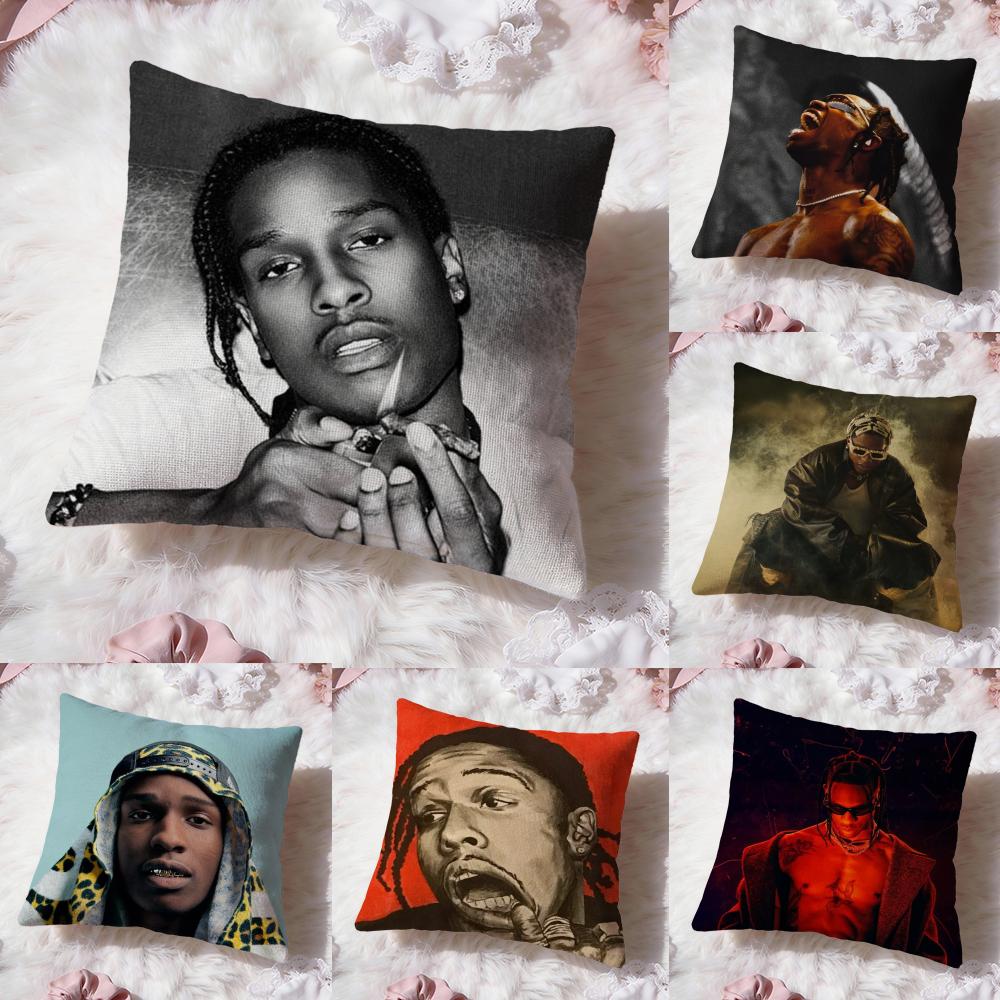 A-A$AP R-Rocky Наволочка Премиум Комфорт Двусторонняя Подушка - Дизайн Два в Одном для Любой Комнаты и Салона Автомобиля