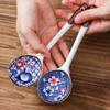 Japanese Style Dessert Spoon Heat-resistant Ramen Miso Soup Spoon  Friend