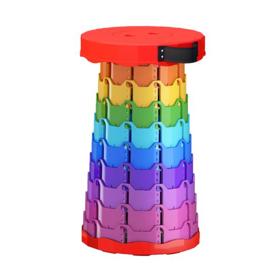 Складной стул с ручкой для переноски Портативный Регулируемый по высоте Легкий Сверхпрочный