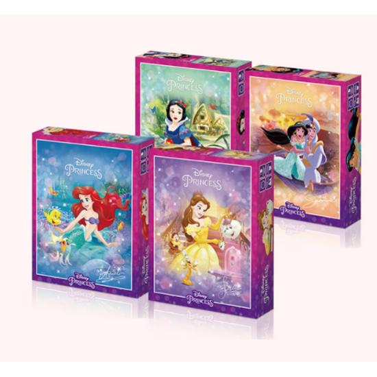 Toys & Puzzle Disney Princess Jigsaw Puzzle Snow White D-A150-027 + Jasmine D-A150-028 Set, Korean Popular Puzzles