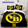 Постельное белье BSC Young Pattern, Комплект с одеялом, Пододеяльник, Наволочка, Домашний подарок на день рождения (1 пододеяльник + 2 наволочки, без наполнителя)