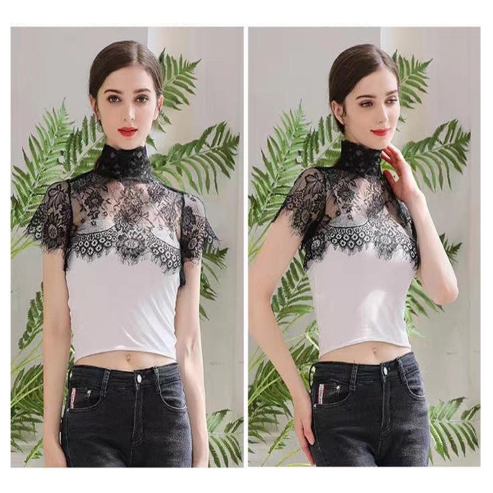 Embroidered False Collar Clothes Accessories Blouse Detachable Collar Shirt Fake Collar Women Lady