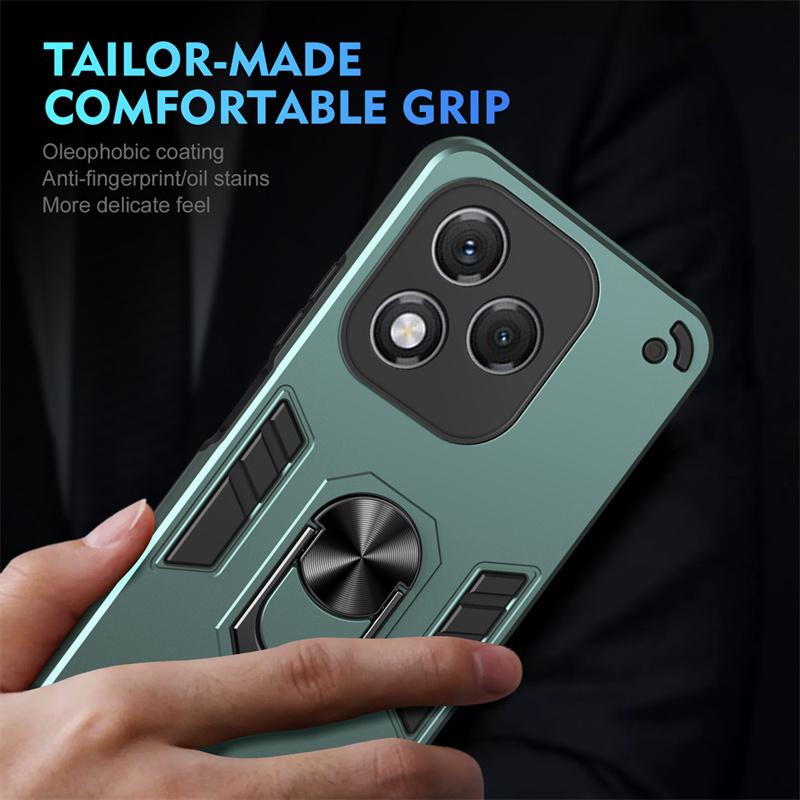 Защитный чехол Armor Funda для Honor 400 Lite Honor600 Pro Чехол Задняя крышка с защитой объектива камеры для Honor 400 Pro 5G Магнитное кольцо-подставка Защитный Coque