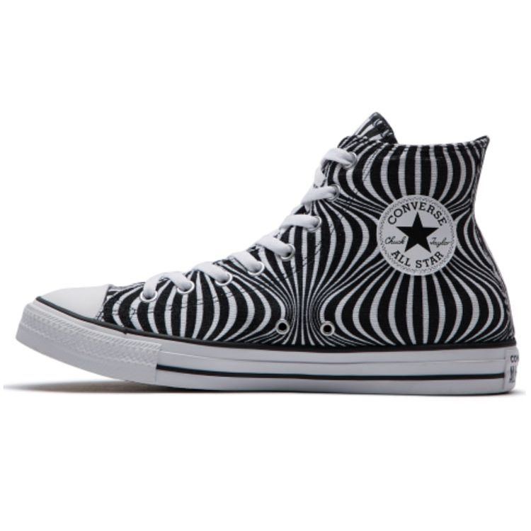 Converse Chuck Taylor All Star Slip Resistant Lightweight High Top Skate Shoes Unisex Sneakers Black White 165144C
