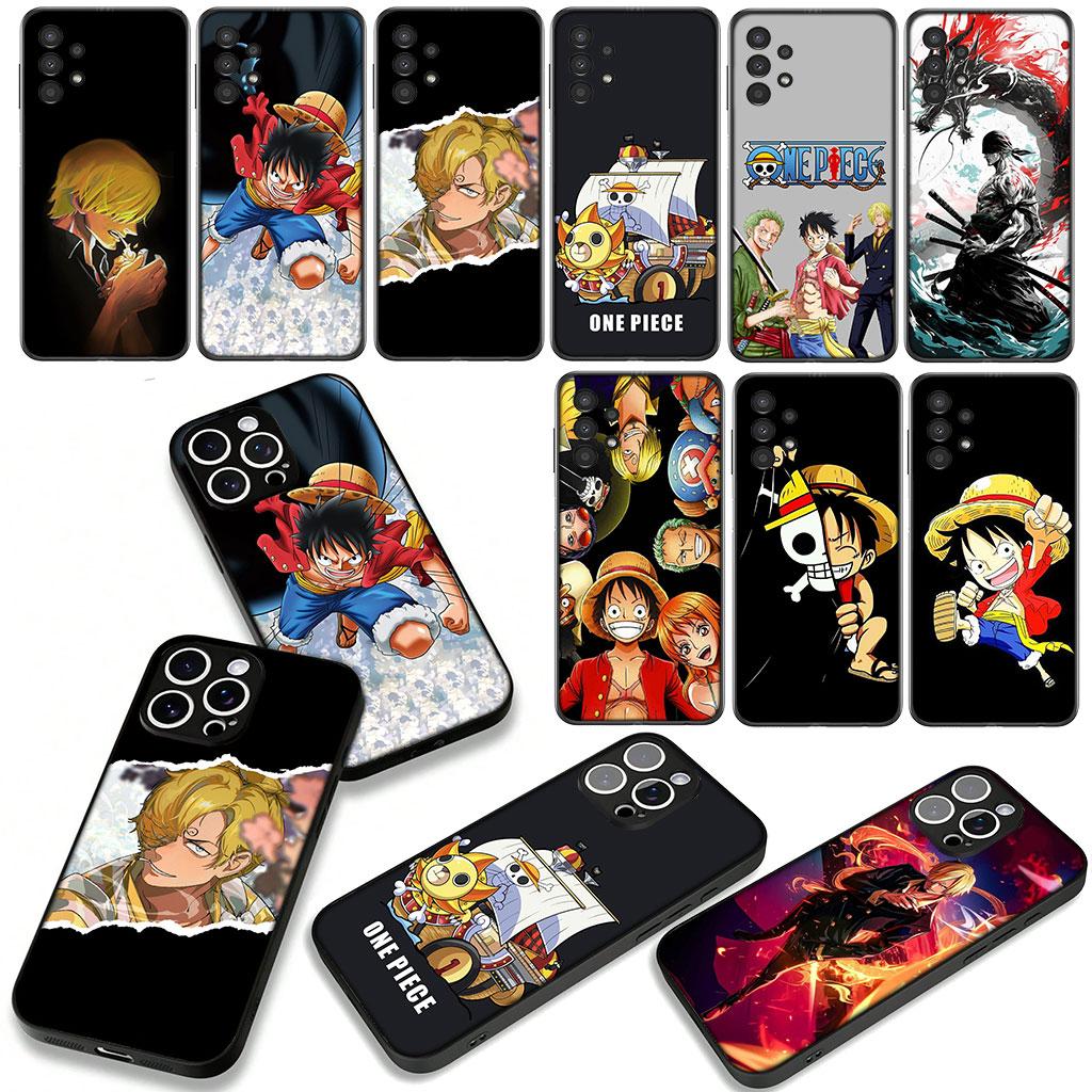 Чехол для телефона Luffy Roronoa Zoro One Pieces Sanji для Apple iPhone 16 15 14 Plus 13 12 Mini 17 Pro Max + ProMax 16E Air Case