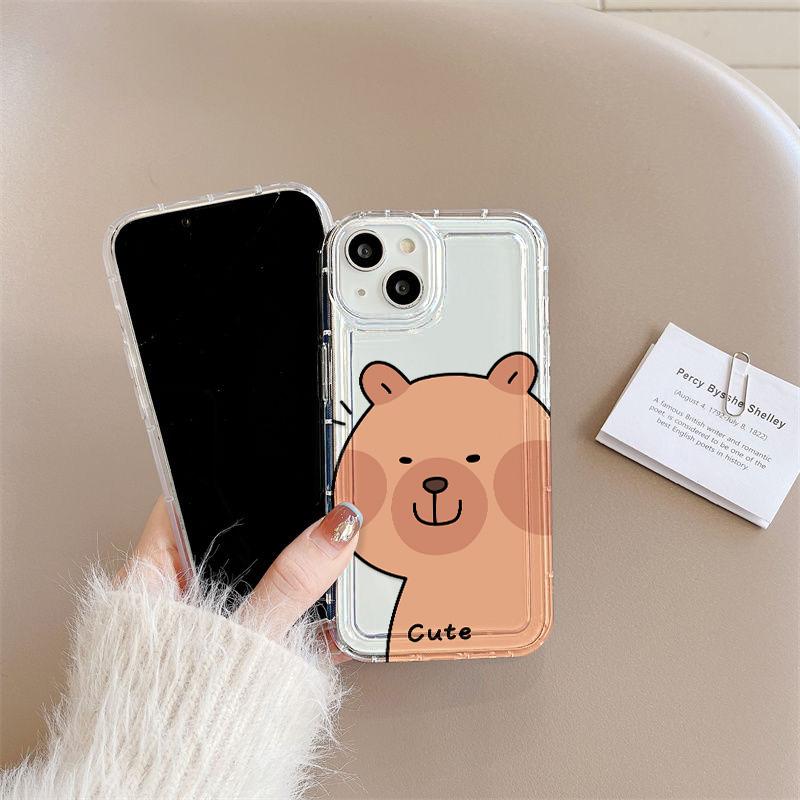 Чехол для телефона Airbag для iPhone 11 13 XR 15 14 Pro Max iPhone 12 16 7 8 Plus XS Max Samsung A15 A55 A05 S21 S22 S23 S24 Redmi 12 13C 13 9