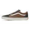 Vans Серия Old Skool Амортизирующие Быстросохнущие Износостойкие Низкие Кеды для Скейтбординга Мужские Кроссовки Коричневые Черные VN0005UFBF01