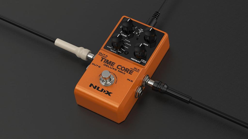 Педаль Time Core Deluxe mkII следующего поколения с цифровой задержкой NU-X