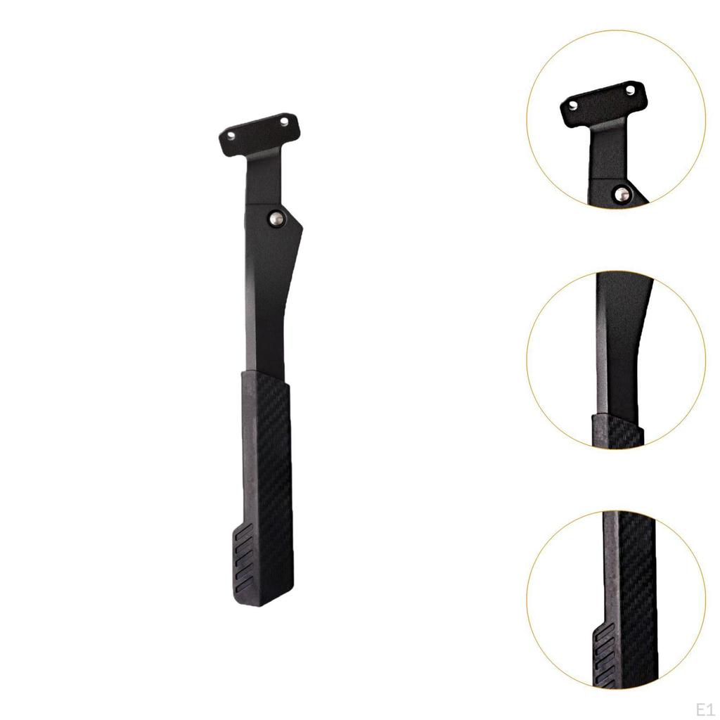 Подножка для велосипеда, регулируемая, нескользящая, для отдыха на велосипеде, опора для ног, усиленная для одной ноги