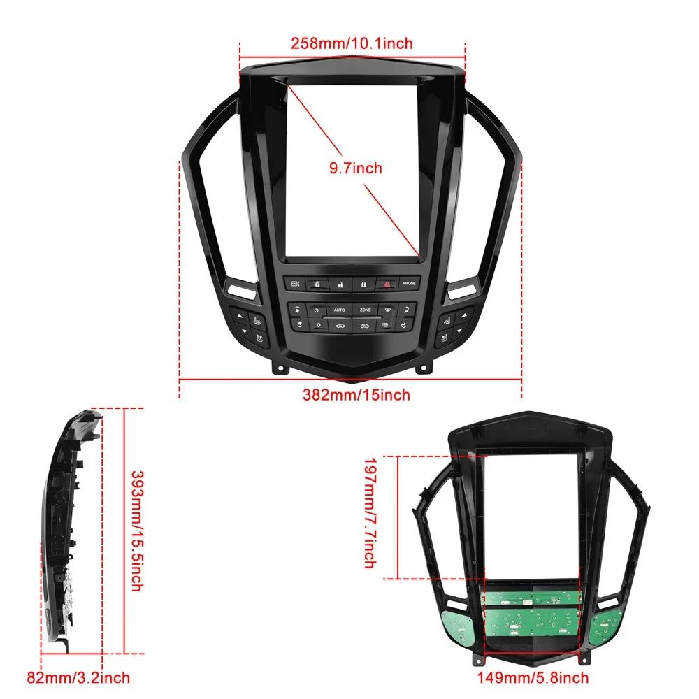 9,7-дюймовый Android Автомагнитола Радио Мультимедийный Видеоплеер Для Cadillac SRX 2009-2012 Навигация Carplay Автомобильный Экран GPS