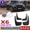 Mudflap for BMW X6 E71 F16 2008~ Fender Mud Guard Flap Splash Flaps Mudguards Accessories 2009 2010 2011 2013 2014 2015 2018