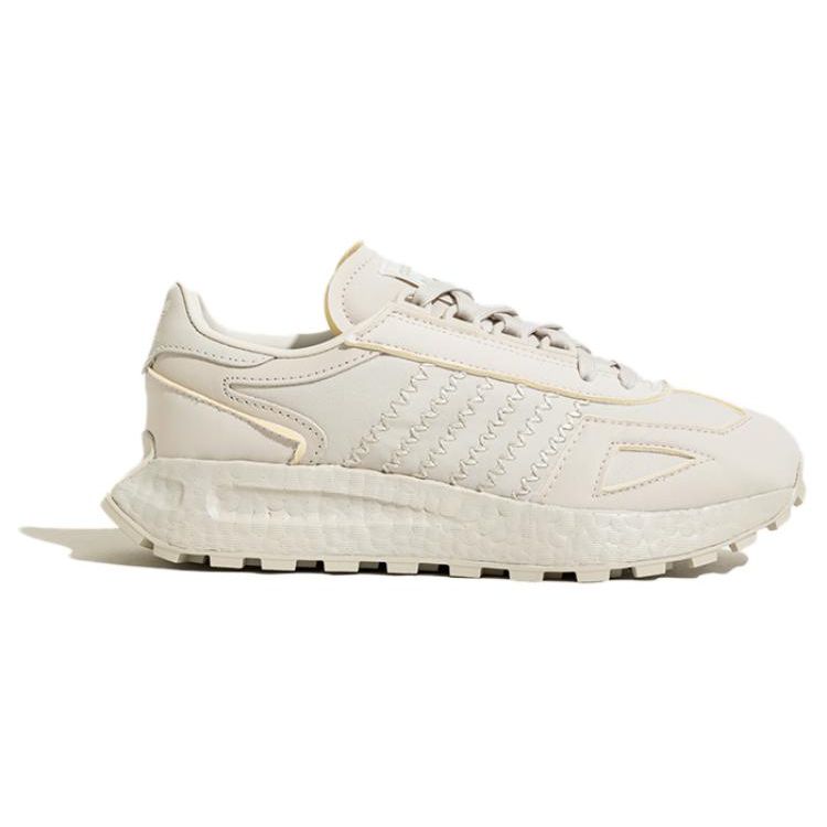 adidas Originals Retropy E5 Шнуровка Нескользящие Прочные Легкие Низкие Повседневные Кроссовки Женские Серый Желтый IF0423