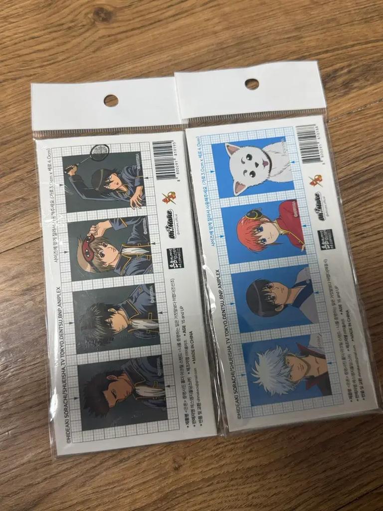 Gintama Solver, Jin Seon Jo ID Photo Holder Stand 2 types unopened bundle Used