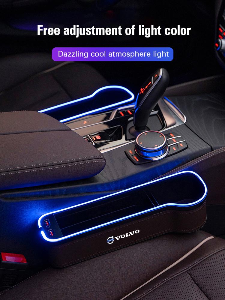 Volvo Автомобильный органайзер для щелей сиденья, держатель для телефона, аксессуары для Xc60 Xc90 V40 V60 S60 V50 V90 S80 C40 XC40 V70 XC70 C30