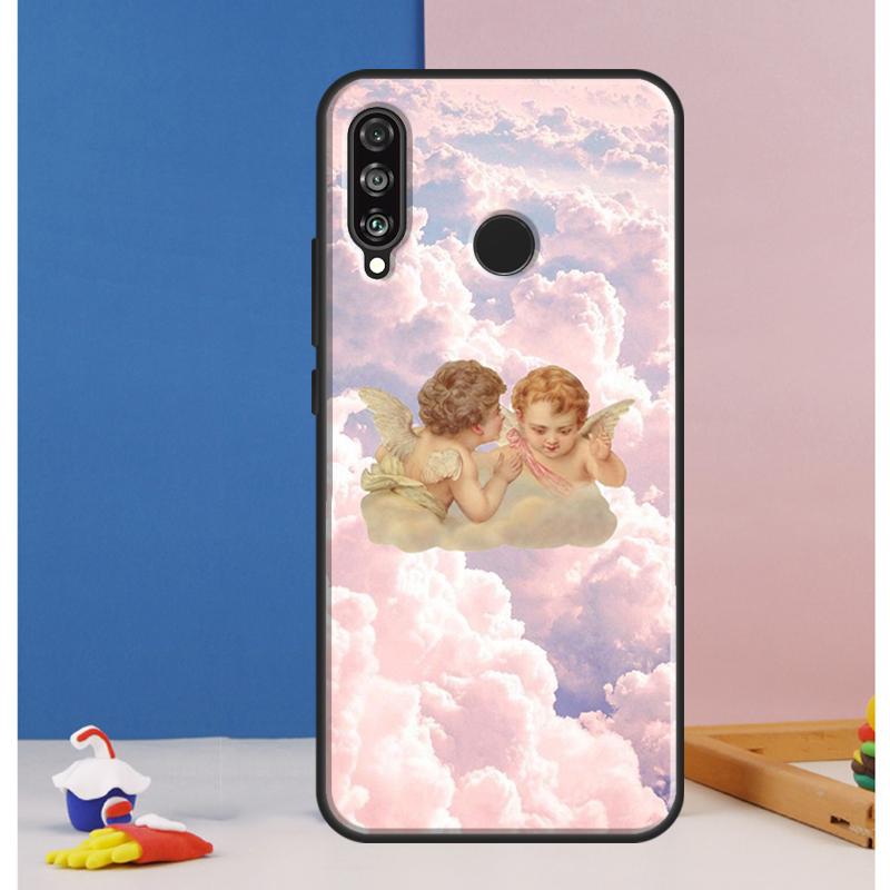 Эстетичный чехол «Ангел эпохи Возрождения» для Huawei Nova 10 9 SE 8i 11i 12i 12s Y60 Y61 Y70 Y90 Y72 Y73 Y91 P60 Pro P30 P40 Lite