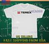 НОВАЯ ФУТБОЛКА TEREX CRANES RACING LOGO Футболка СМЕШНАЯ РАЗМЕР S-5XL