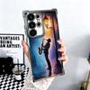 Чехол для телефона с покрытием Музыкальный инструмент Саксофон для Samsung Galaxy S24 S25 FE S26 Edge S23 Ultra S22 S21 Plus S20 Противоударный Airaba