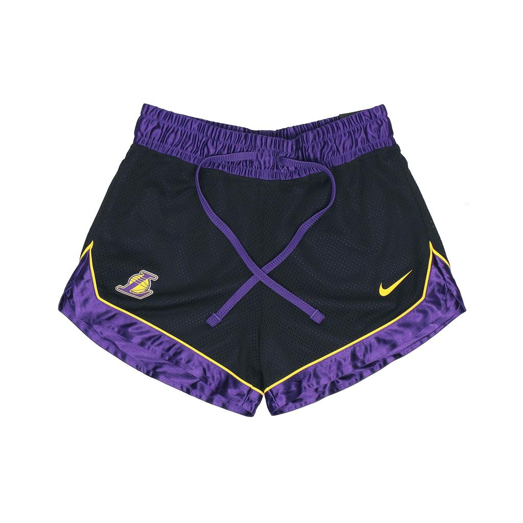 Nike Шорты баскетбольные женские NBA Los Angeles Lakers Quick-Dry, черные AV0211-010