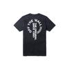 Ap Otw Distort Ss Classic Letter Print Повседневная спортивная футболка с круглым вырезом и коротким рукавом для мужчин, черные VN0A3TWXBLK