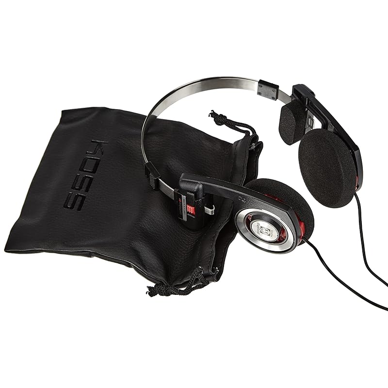 KOSS open type headphones PORTA PRO Red Hot Scandinavian limited color [product]