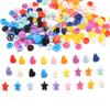 10Sets KAM Buttons T5 Plastic Snap Button 12MM Star/Heart Shape Sanp Fasteners For Baby Clothes Clips Garment Accessories Button