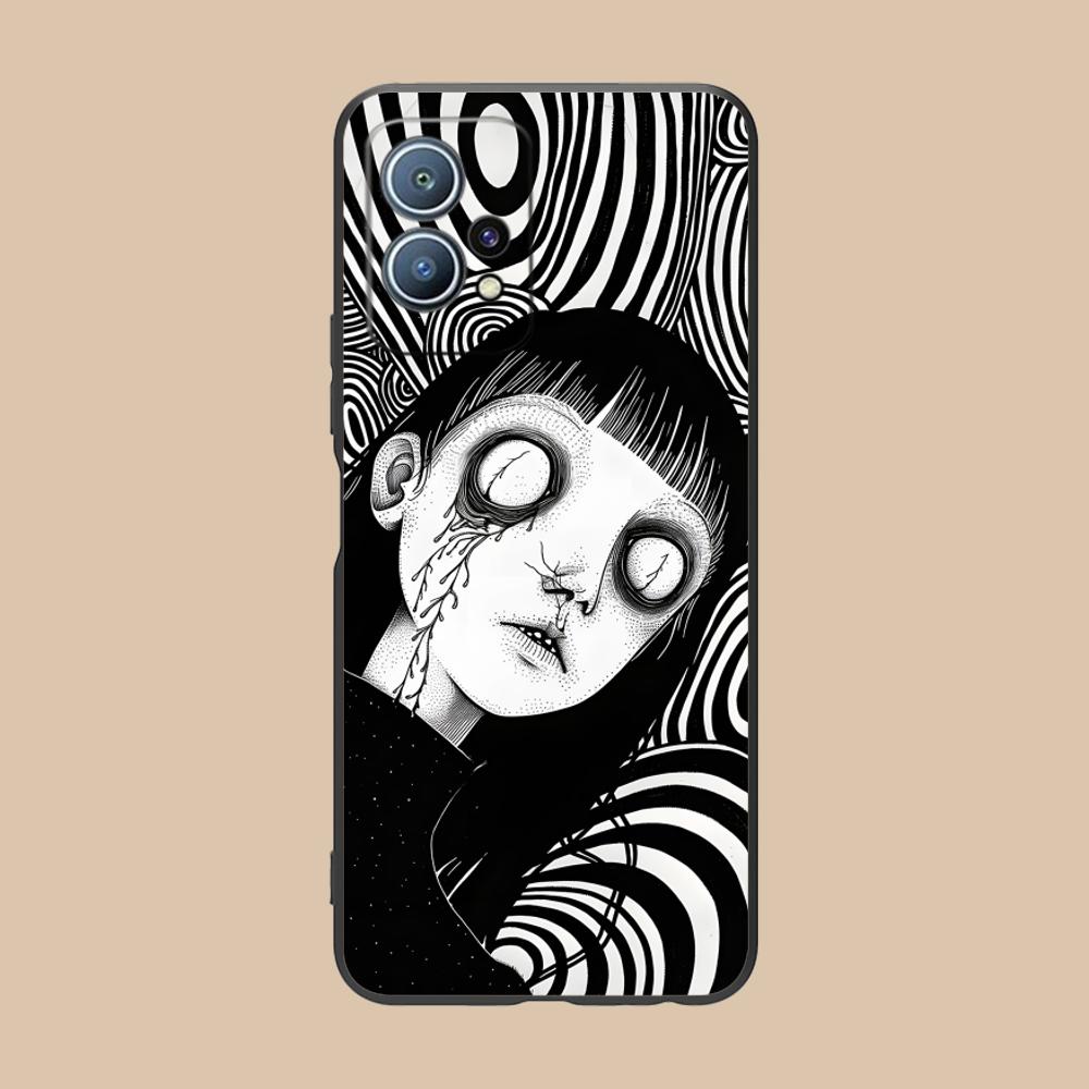 Чехол для мобильного телефона в стиле Террор Готика для Huawei P60 P50 P40 P30 P20 P10 P9 P8 Pro Lite Plus Красочная Печать Чехол Чехол Красивый