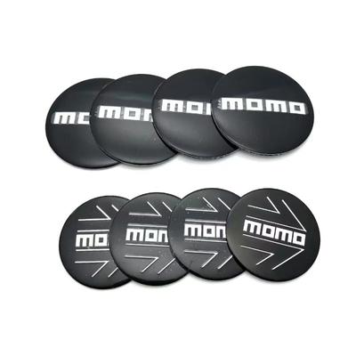 4 шт. 45 мм 56 мм Эмблема MOMO Наклейки на центральные колпачки колес автомобиля для Honda Skoda Citroen Haval SEAT Subaru KIA Nissan Buick