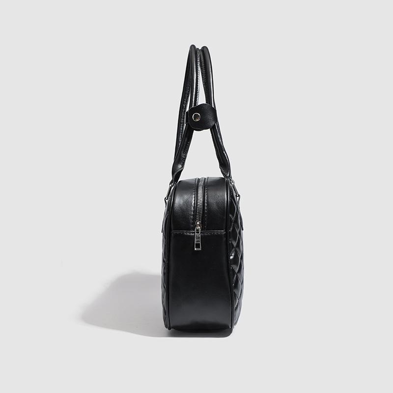 Premium sense rhombus shoulder bag women's daily commute sundries small bag new large-capacity versatile tote bag