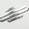 QLN2 For Honda HRV HR-V Vezel 2014 2015~2025 Stainless Steel Scuff Plate Door Sill Guards Thresholds Cover Trims Car Accessories