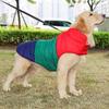 Двусторонняя носимая одежда для собак, зимнее пальто для домашних животных, утепленная теплая водонепроницаемая пуховая куртка, хлопковое пальто