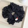 Лениво-шикарная резинка для волос с рюшами и узором «цветок лотоса» Универсальная широкая повязка на голову с роскошным ощущением