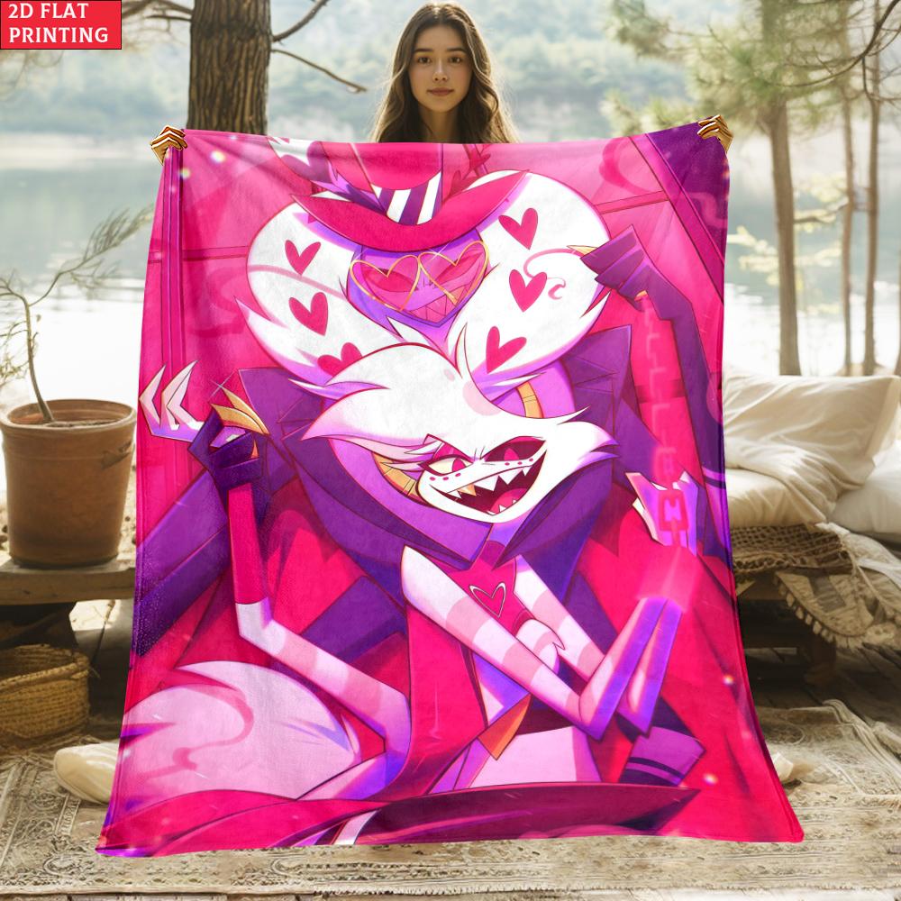 Anime Flannel thin Blanket for Bedrooms,Living Rooms,Sofas Blankets,Offices,Lunch Breaks,Picnics,blanket,blankets fluffy