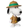 Medicom Toy UDF Ultra Detail Figure 843 PEANUTS SERIES 18 Safari Approximately 75mm Finished Figure No. Snoopy, Tall, Non-scale, Painted,