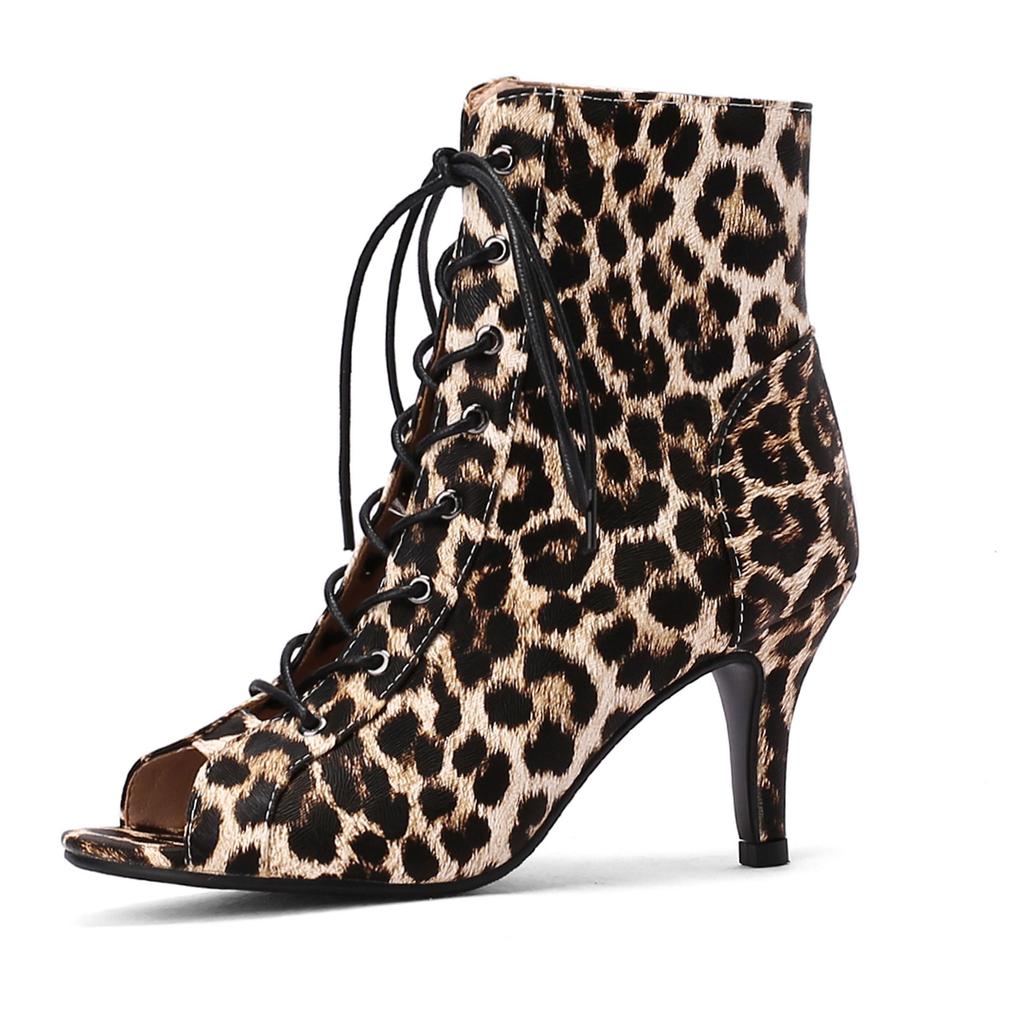 Элегантные женские вечерние ботильоны, сексуальные женские туфли на шпильке для латинских танцев, женские ботинки на высоком каблуке для латинских танцев, качественная обувь для бальных танцев