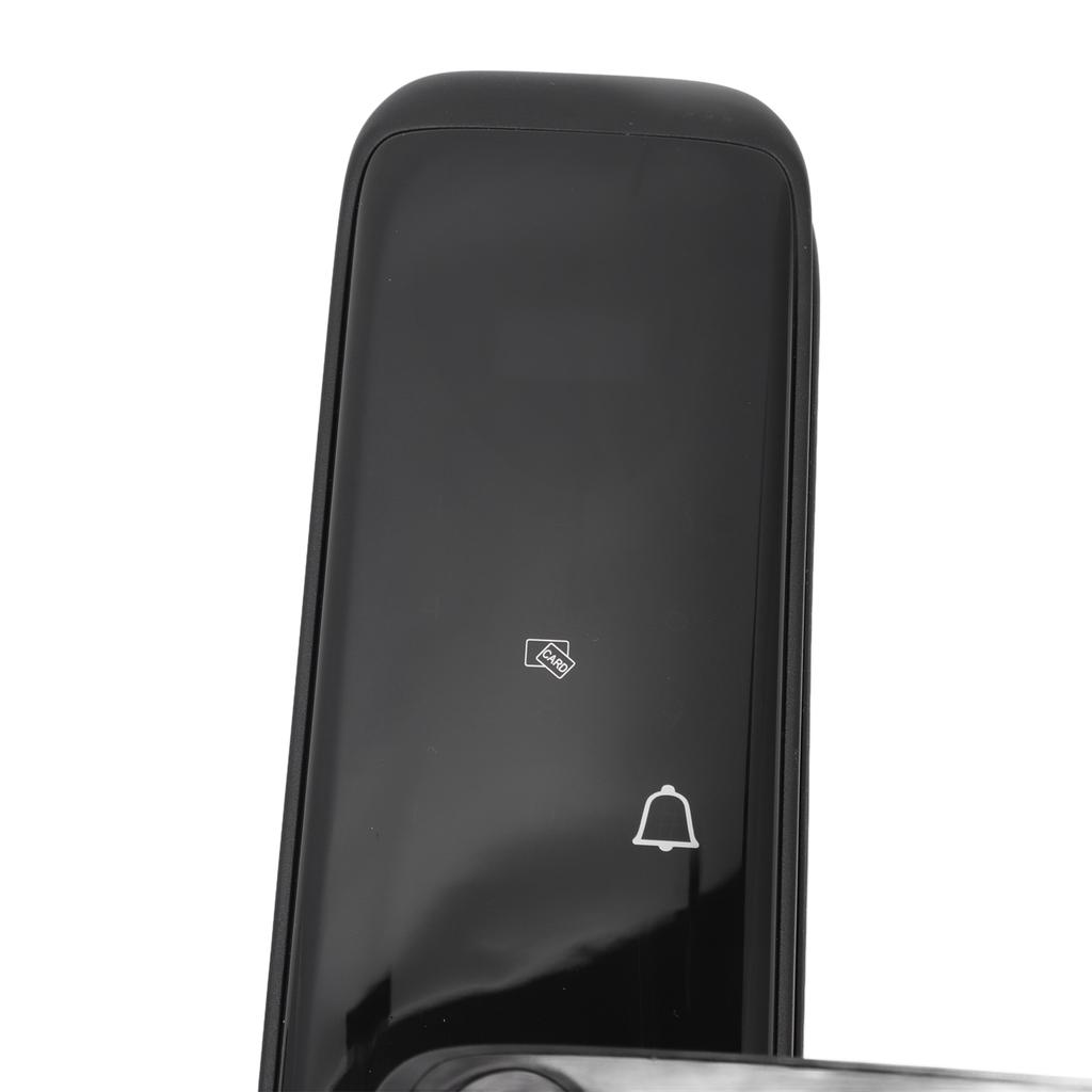 Умный дверной замок с отпечатком пальца Bluetooth Пароль для управления через приложение Tuya Дверной замок с ключами для квартиры Отеля 6V Черный