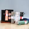 New Stainless Steel Thermos Cup Portable Business Office Gift Cup High-grade Cup Three Cover Vacuum Set Cup