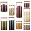 Miscellaneous Grain Glass Jar Transparent Split Bottle Durable Storage Bottle  Home