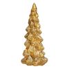 Glitter Christmas Tree Table Lamp LED Light-Up Decoration with Star Topper Festive Centerpiece for Home & Office Decor