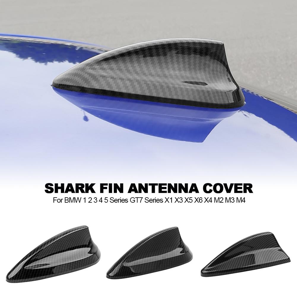 Real Carbon Pattern For BMW M2 M3 M4 123457 Series X1 X3 F22 F30 F34 F80 F87 F32 F36 F82 G11 G20 G12 G30 Shark Fin Antenna