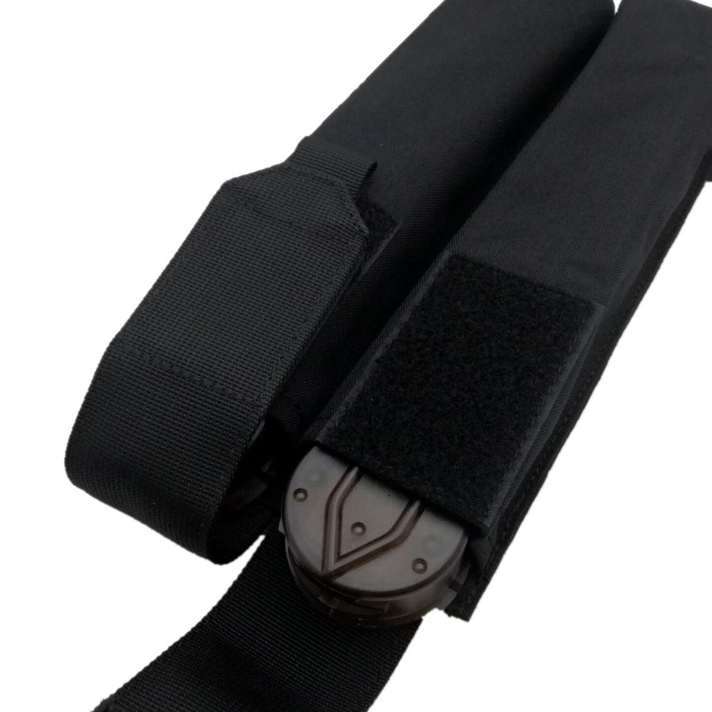 US TACTICAL P90 Двойной магазин Сделано из аутентичной ткани Подсумок военного класса, Черный,